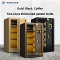 new design mechanical key lock home safe box